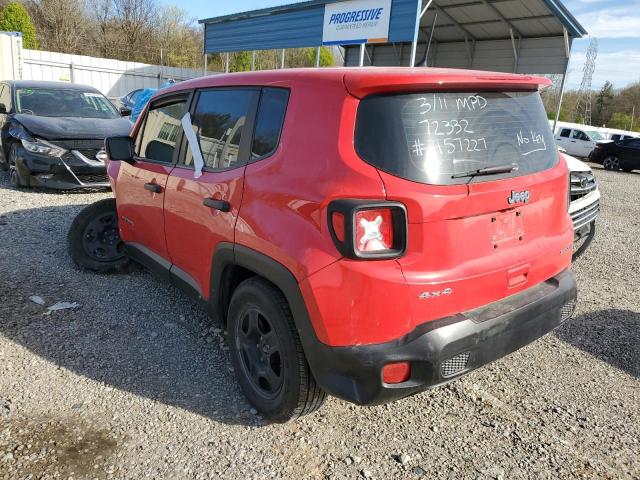 Photo 2 from auction – 2018 JEEP RENEGADE S with VIN ZACCJBAB6JPH57227