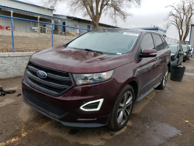 FORD EDGE SPORT 2018 with VIN 2FMPK4AP3JBB72675 - Photo from auction