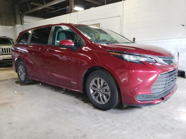 Photo 4 from auction – 2021 TOYOTA SIENNA LE with VIN 5TDKSKFC8MS009760