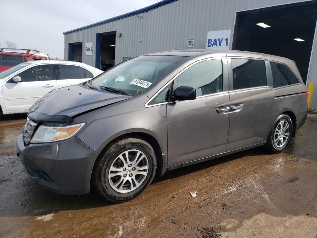 HONDA ODYSSEY EX 2011 with VIN 5FNRL5H69BB034124 - Photo from auction