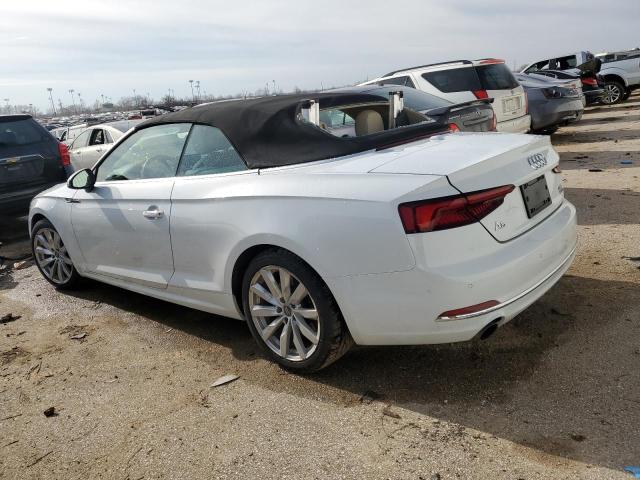 Photo 2 from auction – 2018 AUDI A5 PREMIUM with VIN WAUYNGF58JN004072
