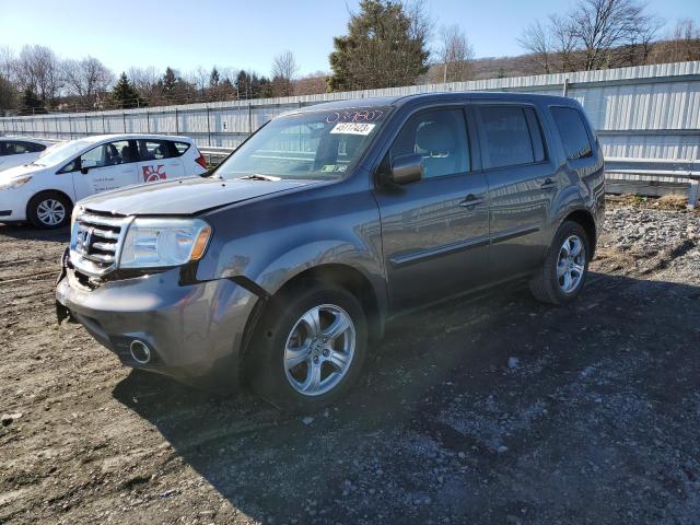 HONDA PILOT EX 2014 with VIN 5FNYF4H47EB039807 - Photo from auction