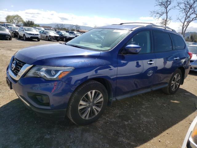 NISSAN PATHFINDER 2017 with VIN 5N1DR2MN4HC637035 - Photo from auction