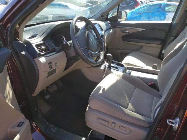 Photo 7 from auction – 2017 HONDA PILOT EX with VIN 5FNYF6H30HB039879
