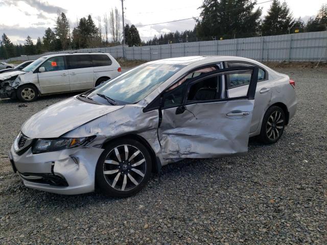 HONDA CIVIC EXL 2015 with VIN 2HGFB2F92FH531714 - Photo from auction