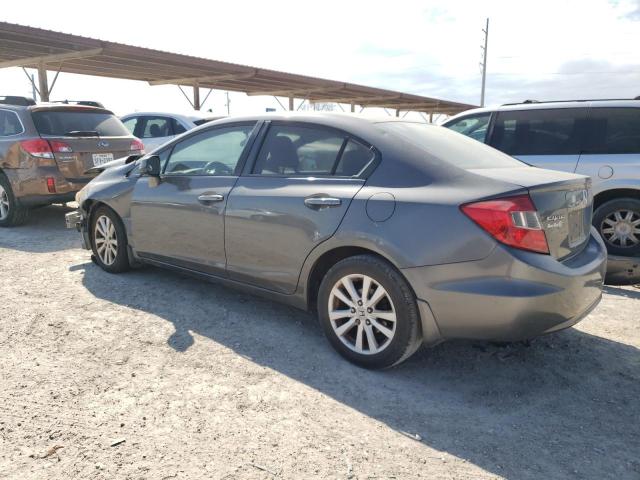 Photo 2 from auction – 2012 HONDA CIVIC EXL with VIN 2HGFB2F97CH556975