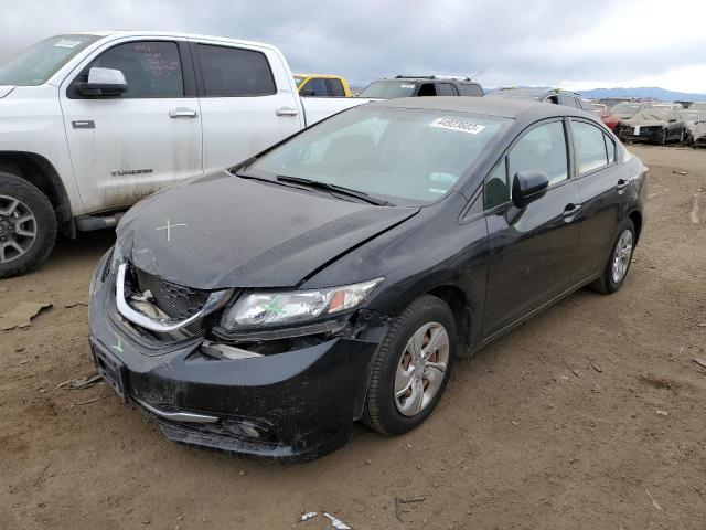 Photo 1 from auction – 2015 HONDA CIVIC LX with VIN 19XFB2F57FE013718