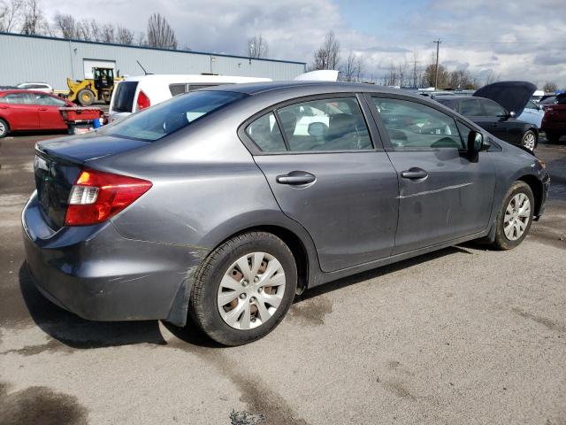 Photo 3 from auction – 2012 HONDA CIVIC LX with VIN 19XFB2F5XCE368491
