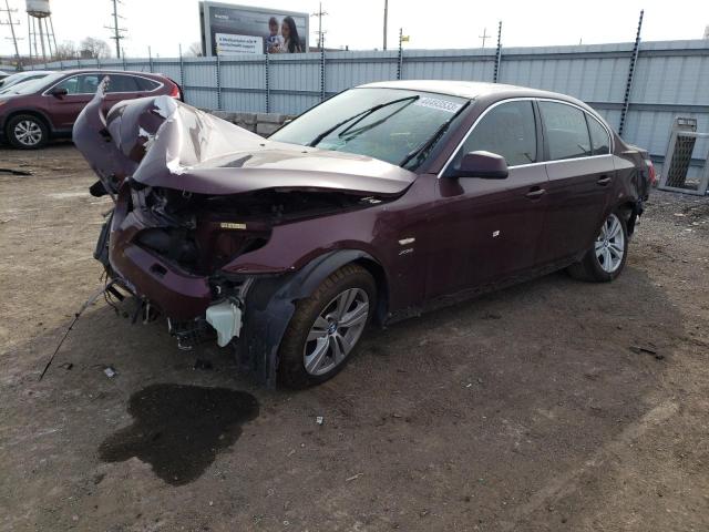 BMW 528 XI 2010 with VIN WBANV1C54AC443480 - Photo from auction