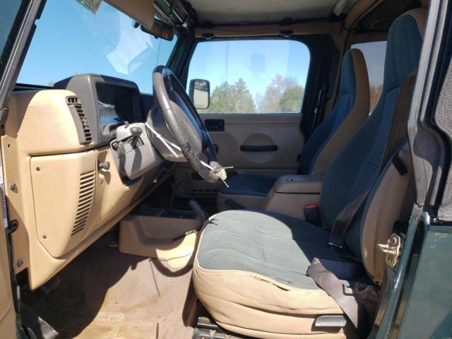 Photo 7 from auction – 2000 JEEP WRANGLER / with VIN 1J4FA59SXYP704552