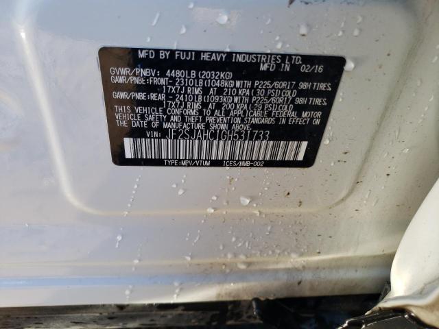 Photo 14 from auction – 2016 SUBARU FORESTER 2 with VIN JF2SJAHC1GH531733