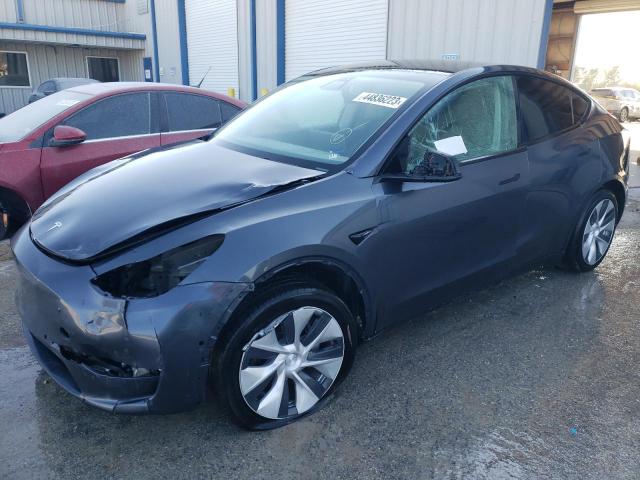 TESLA MODEL Y 2021 with VIN 5YJYGDED0MF106957 - Photo from auction