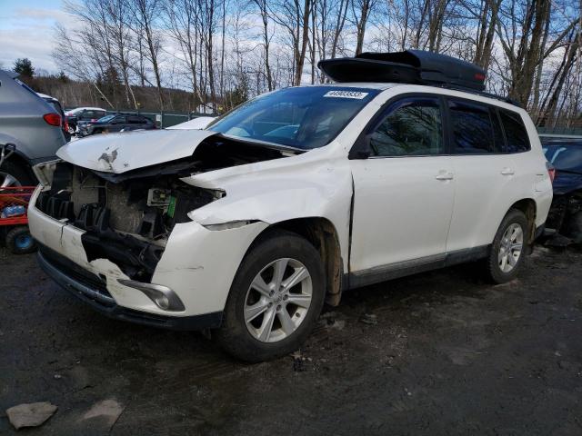 TOYOTA HIGHLANDER 2012 with VIN 5TDBK3EHXCS167907 - Photo from auction