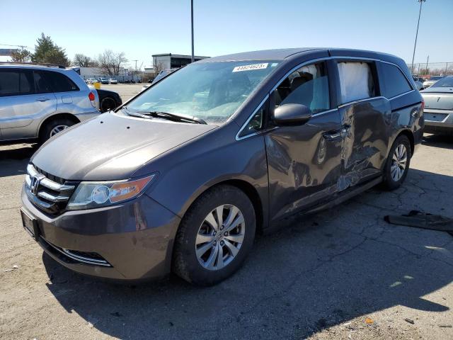 HONDA ODYSSEY EX 2015 with VIN 5FNRL5H68FB107960 - Photo from auction