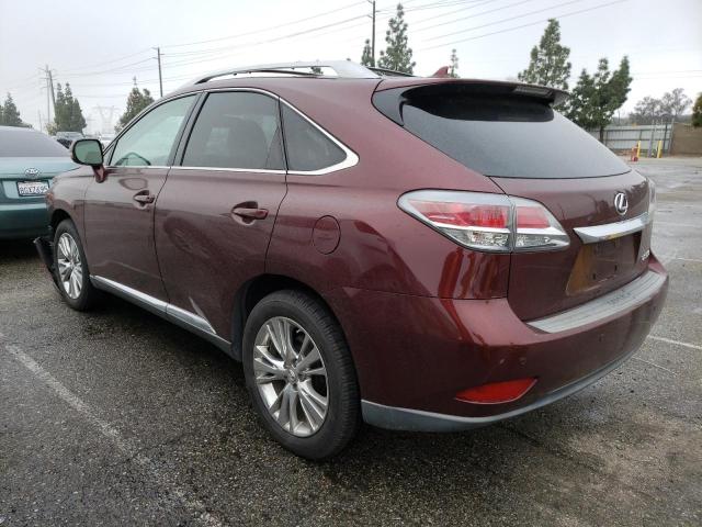 Photo 2 from auction – 2013 LEXUS RX 350 BAS with VIN 2T2BK1BA5DC155763
