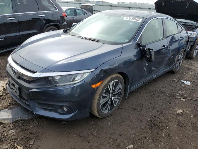 HONDA CIVIC EX 2018 with VIN JHMFC1F36JX036503 - Photo from auction