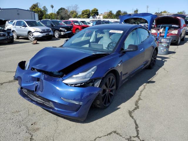 TESLA MODEL 3 2018 with VIN 5YJ3E1EB8JF080679 - Photo from auction