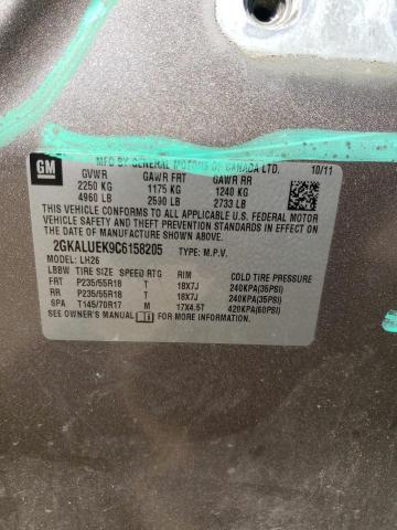 Photo 14 from auction – 2012 GMC TERRAIN SL with VIN 2GKALUEK9C6158205
