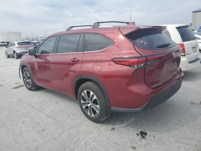 Photo 2 from auction – 2021 TOYOTA HIGHLANDER with VIN 5TDGZRAH2MS537484