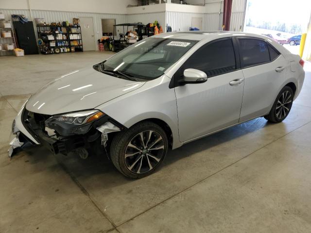 TOYOTA COROLLA L 2017 with VIN 5YFBURHE8HP613244 - Photo from auction