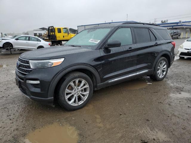 FORD EXPLORER X 2020 with VIN 1FMSK7DH9LGA54402 - Photo from auction