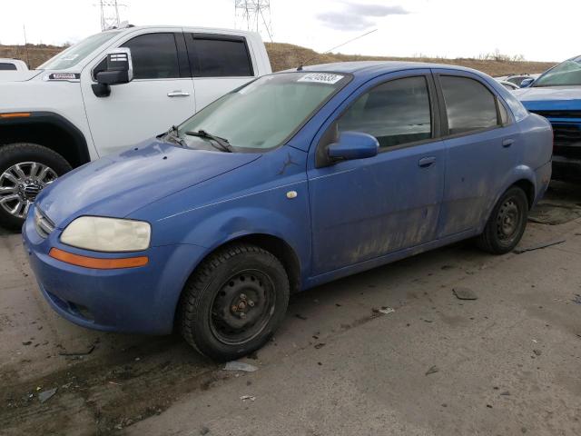 CHEVROLET AVEO BASE 2005 with VIN KL1TD52655B292330 - Photo from auction