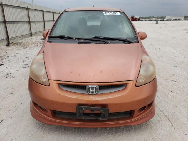 Photo 5 from auction – 2007 HONDA FIT S with VIN JHMGD38607S047135