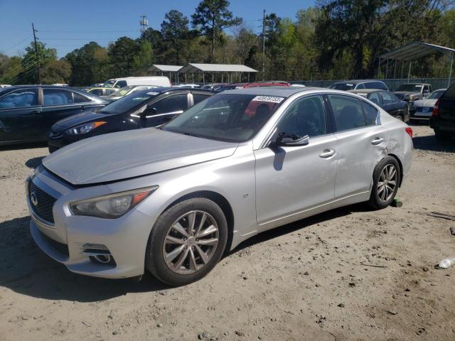 Photo 1 from auction – 2014 INFINITI Q50 BASE with VIN JN1BV7AR6EM686371