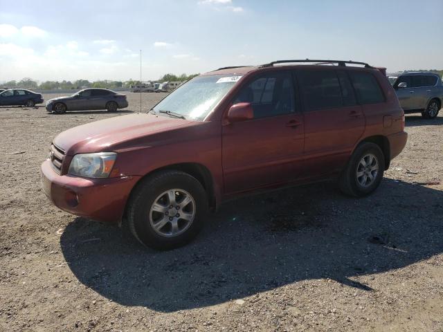 TOYOTA HIGHLANDER 2007 with VIN JTEHP21A170202966 - Photo from auction