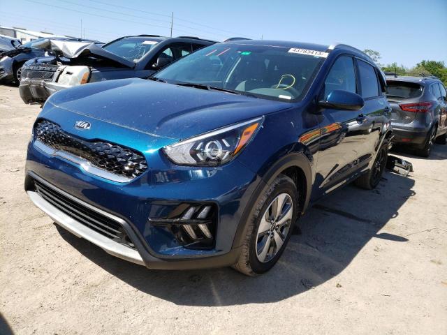 KIA NIRO LX 2021 with VIN KNDCB3LC7M5471621 - Photo from auction