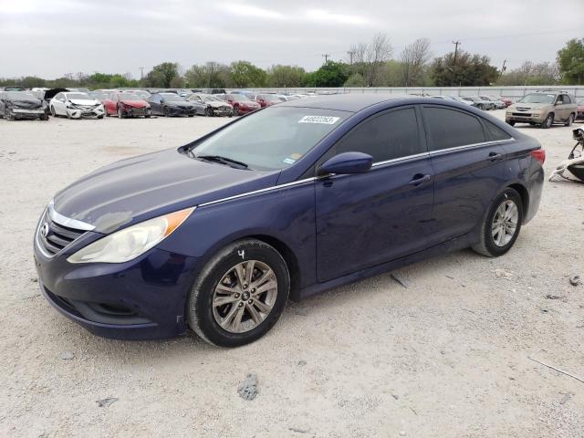 Photo 1 from auction – 2014 HYUNDAI SONATA GLS with VIN 5NPEB4AC0EH883396
