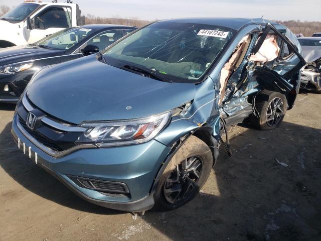 HONDA CR-V SE 2016 with VIN 5J6RM3H4XGL021381 - Photo from auction
