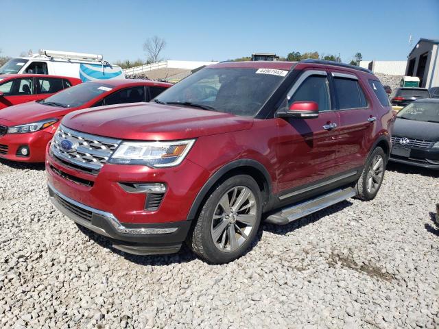 FORD EXPLORER L 2018 with VIN 1FM5K7F85JGB35243 - Photo from auction