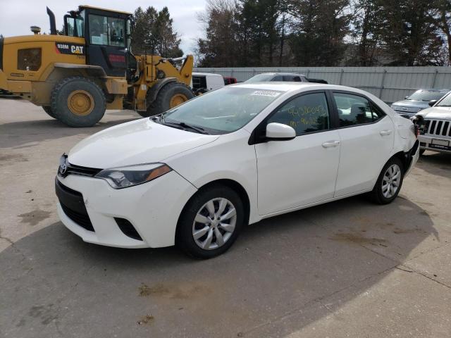 TOYOTA COROLLA L 2014 with VIN 5YFBURHE8EP077309 - Photo from auction