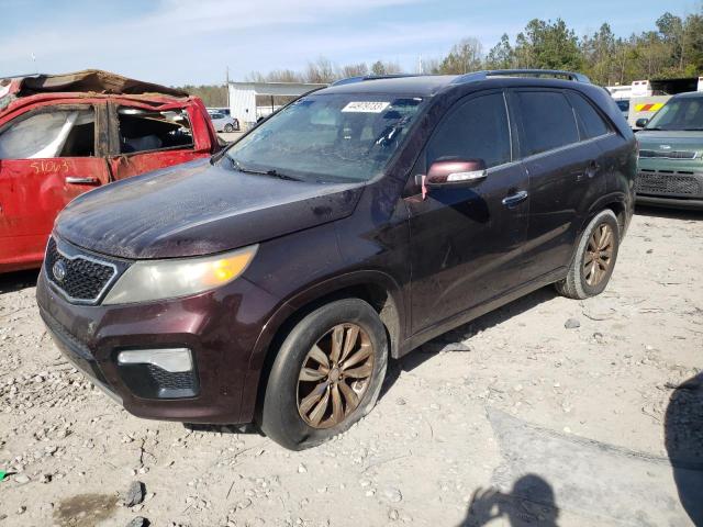KIA SORENTO SX 2012 with VIN 5XYKW4A28CG190157 - Photo from auction