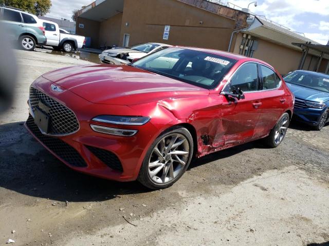 GENESIS G70 BASE 2022 with VIN KMTG34TA5NU092774 - Photo from auction