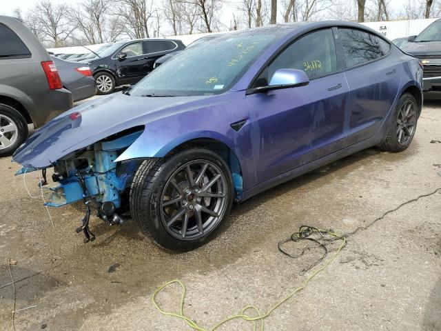 TESLA MODEL 3 2021 with VIN 5YJ3E1EB4MF948150 - Photo from auction