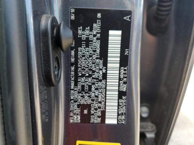 Photo 14 from auction – 2010 TOYOTA HIGHLANDER with VIN 5TDYK3EH5AS018585