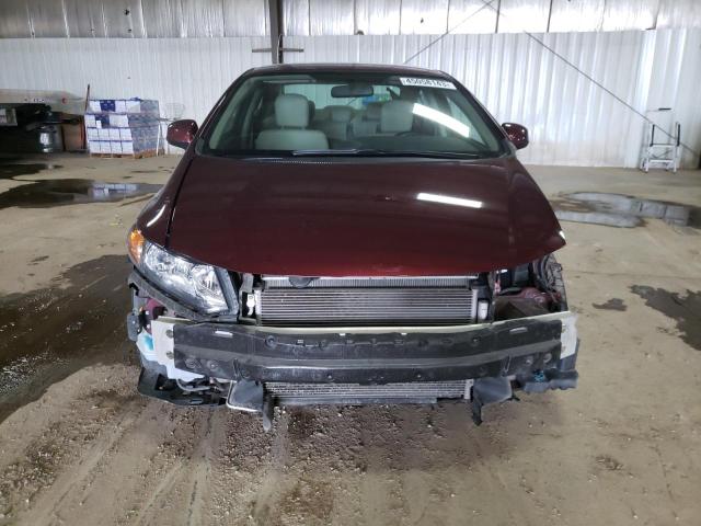 Photo 5 from auction – 2012 HONDA CIVIC LX with VIN 19XFB2F57CE085661