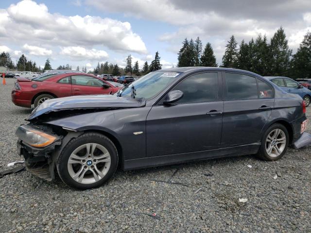 BMW 328 I 2008 with VIN WBAVA37538NL56539 - Photo from auction