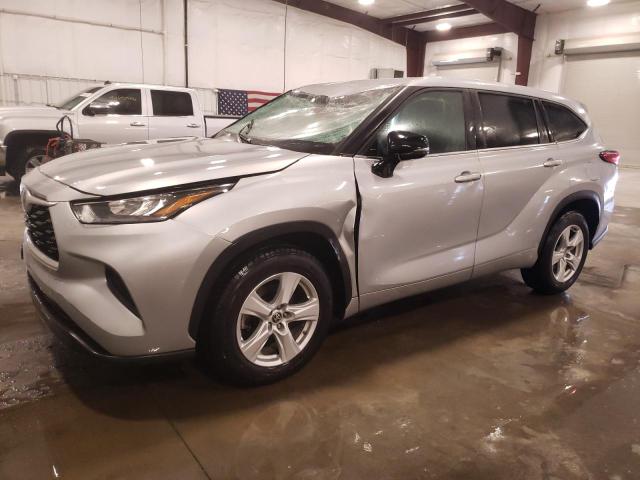 TOYOTA HIGHLANDER 2020 with VIN 5TDCZRAH6LS502833 - Photo from auction