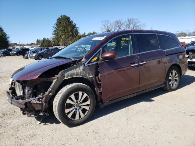HONDA ODYSSEY EX 2015 with VIN 5FNRL5H60FB043915 - Photo from auction