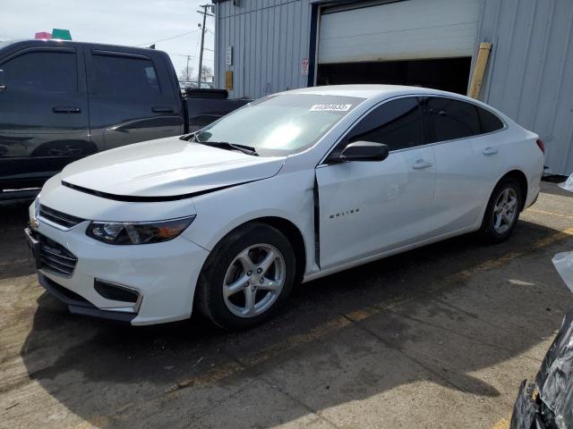 CHEVROLET MALIBU LS 2017 with VIN 1G1ZB5STXHF100310 - Photo from auction