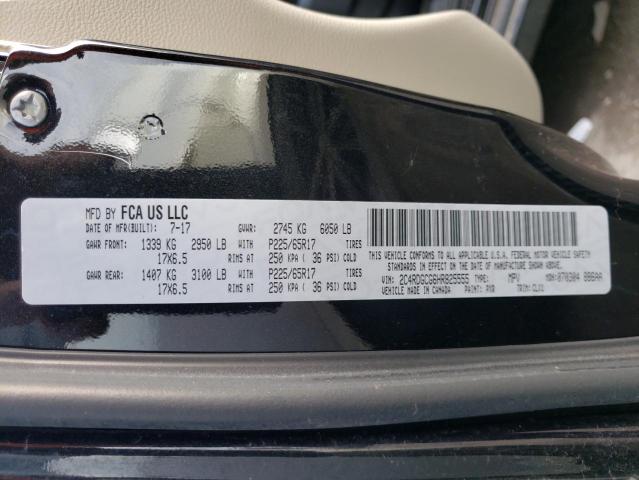 Photo 14 from auction – 2017 DODGE GRAND CARA with VIN 2C4RDGCG6HR825555