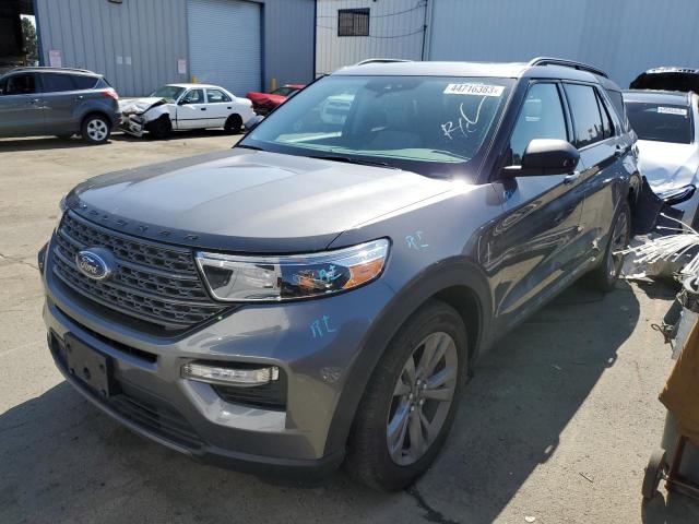 FORD EXPLORER X 2021 with VIN 1FMSK8DH8MGA24556 - Photo from auction