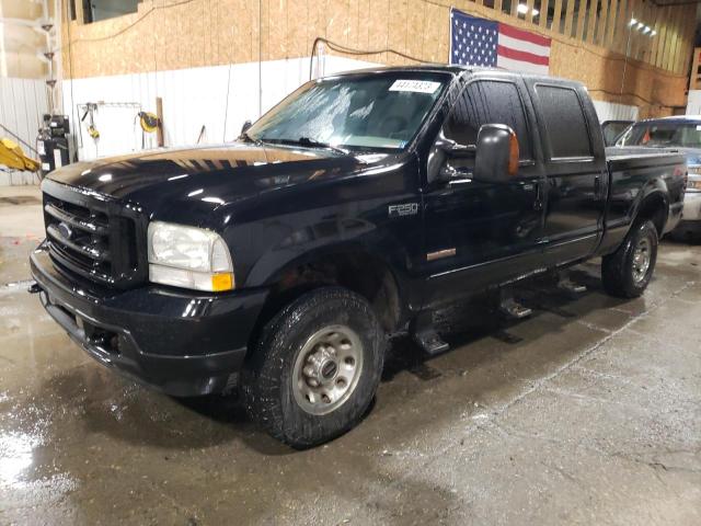 FORD F250 SUPER 2004 with VIN 1FTNW21P84EB77335 - Photo from auction