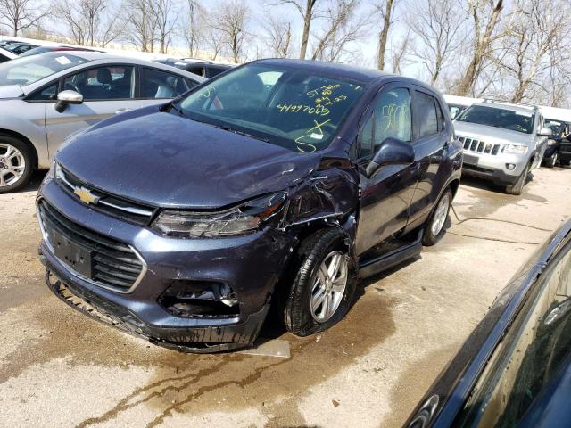 CHEVROLET TRAX LS 2019 with VIN 3GNCJKSB0KL206050 - Photo from auction