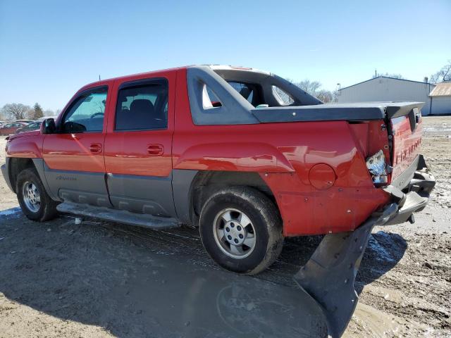 Photo 2 from auction – 2002 CHEVROLET AVALANCHE with VIN 3GNEC13T42G199052