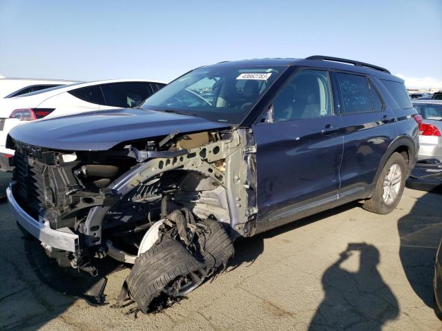 FORD EXPLORER X 2021 with VIN 1FMSK8DHXMGB60767 - Photo from auction