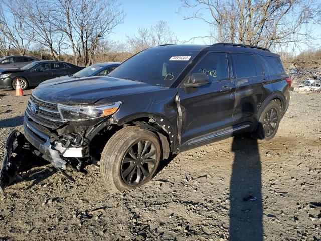FORD EXPLORER X 2020 with VIN 1FMSK8DH8LGA42618 - Photo from auction